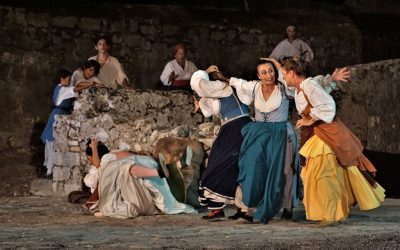 Photos from the performances of the play “Brawling in Chioggia”